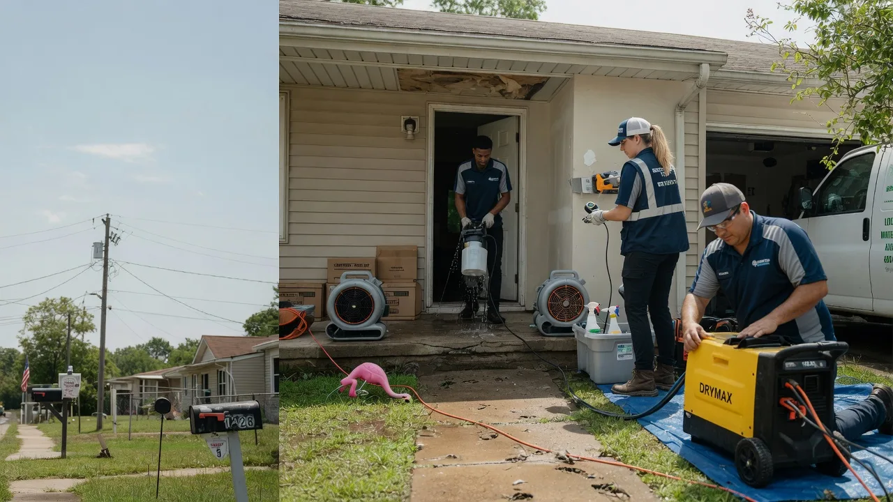 Storm Damage Water Removal in Wilburton, OK near me